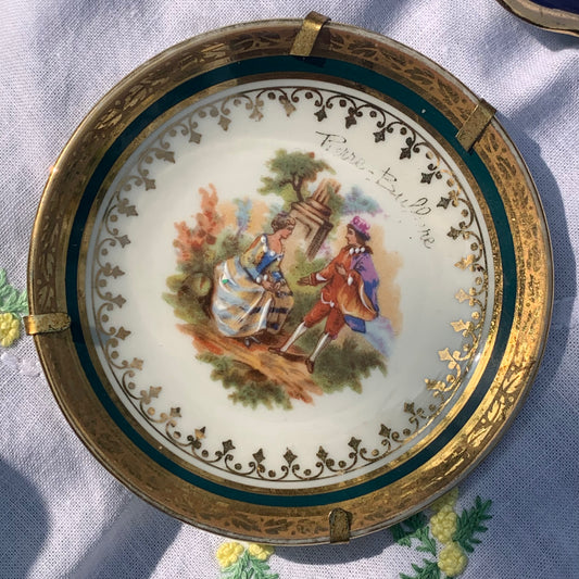 Assiette à bijoux - Porcelaine de Limoges