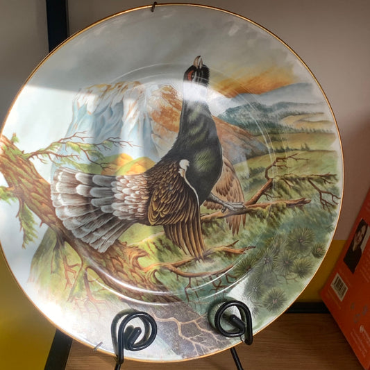 Assiette en porcelaine 🦚