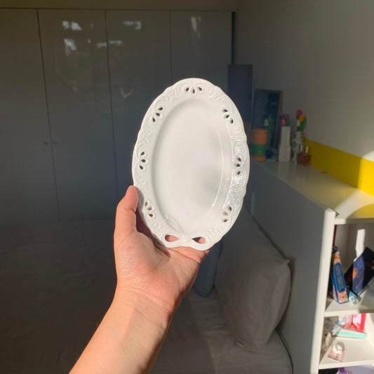 Duo d'assiettes ovales