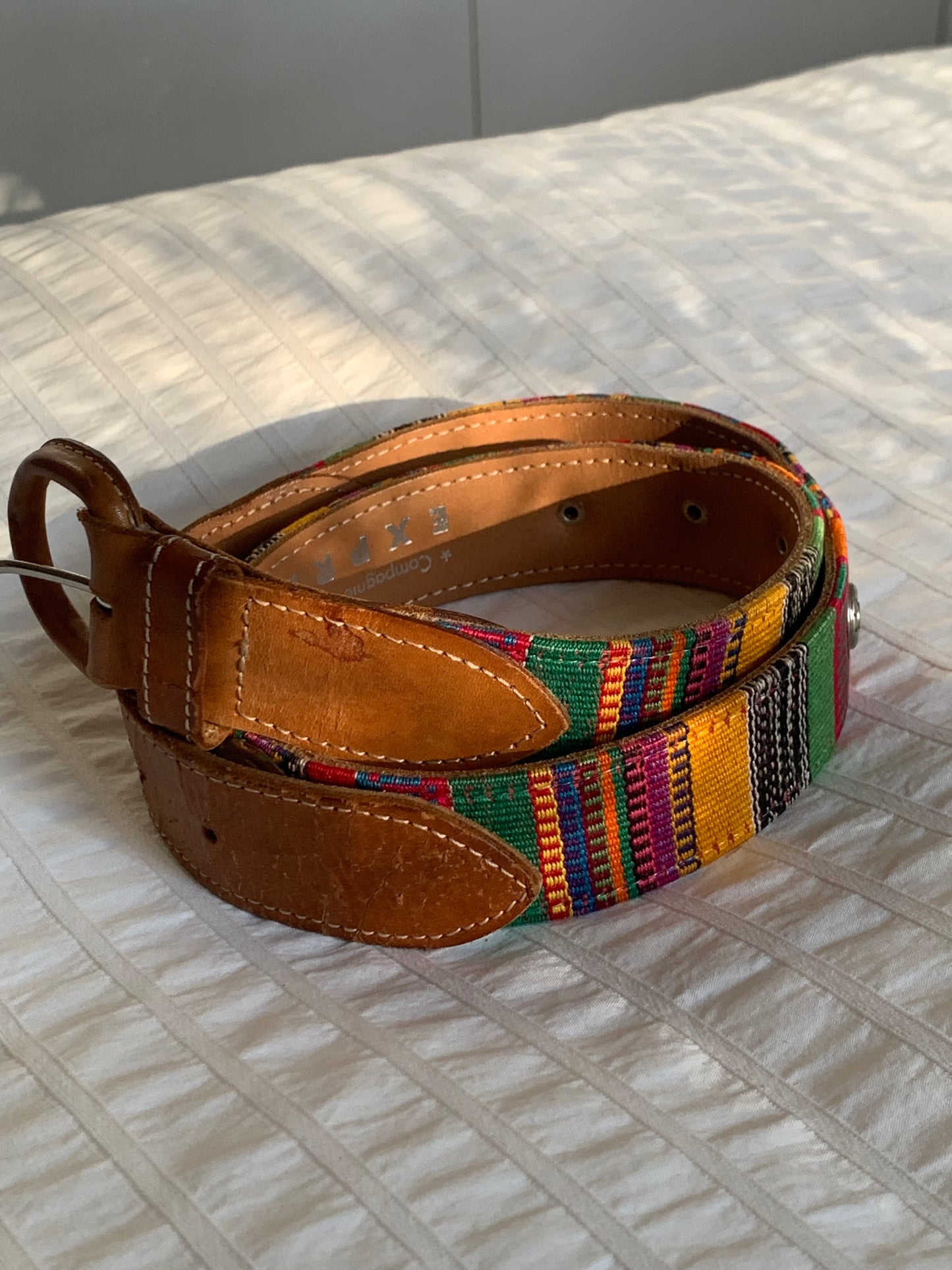 Ceinture en cuir véritable