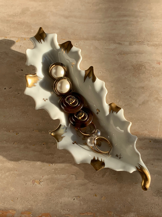 Assiette plume made in France