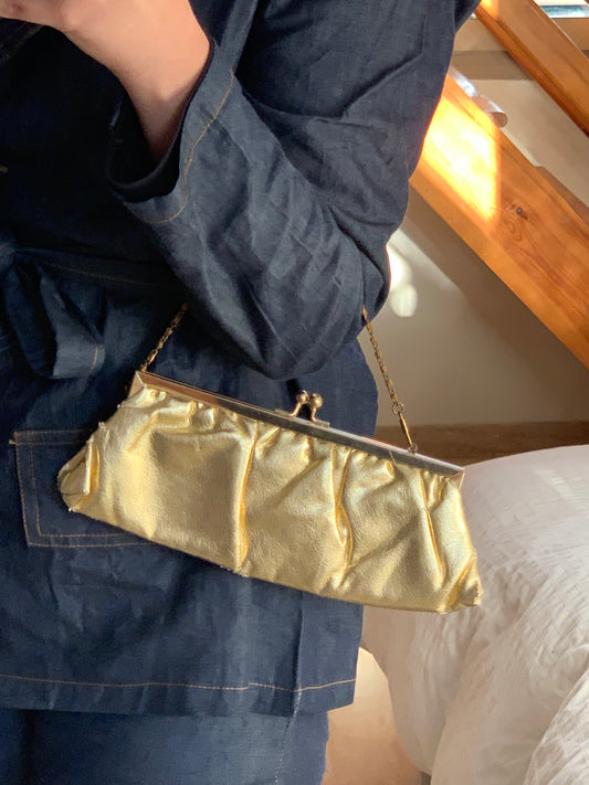 Bourse doré vintage