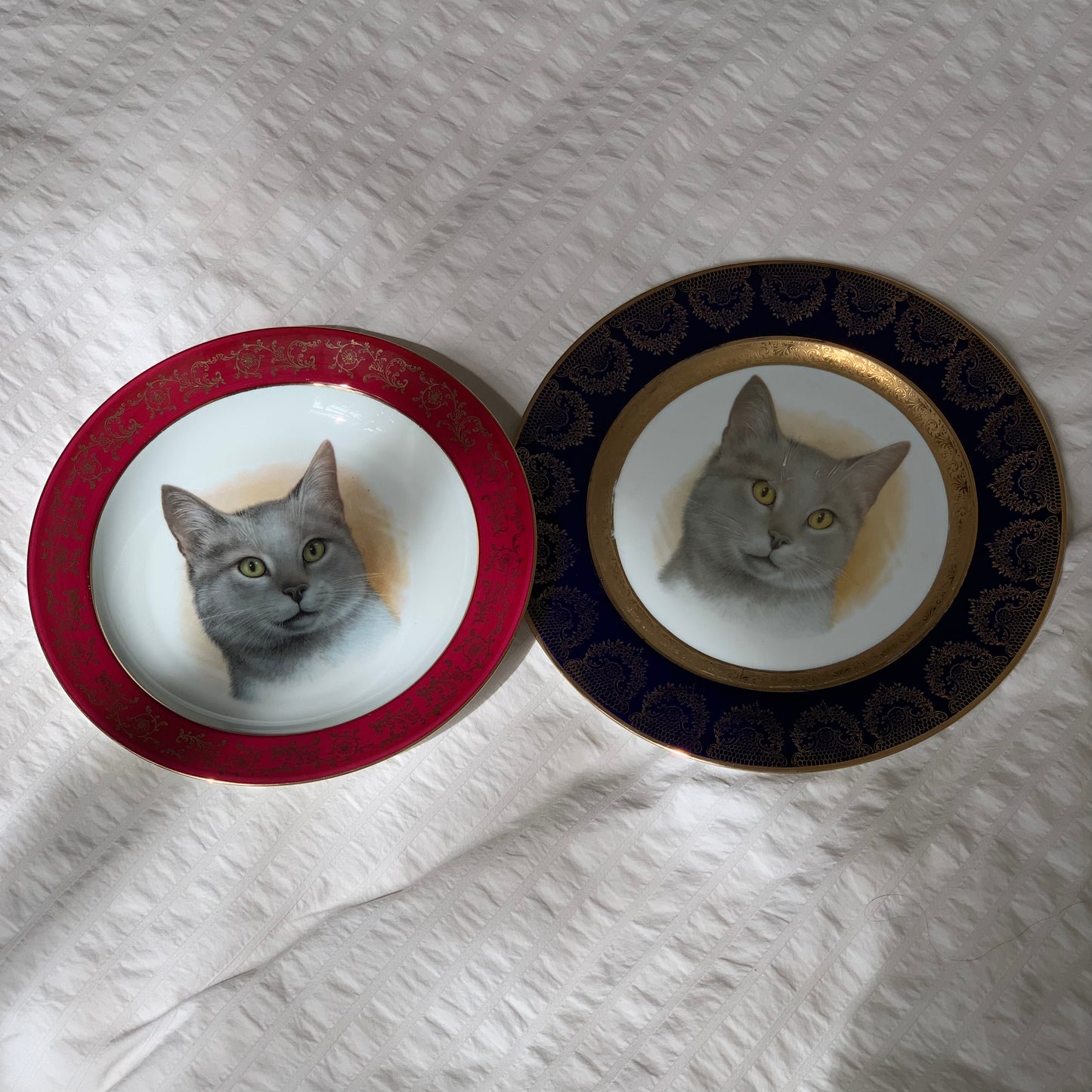 Porcelaine de Limoges - Chat