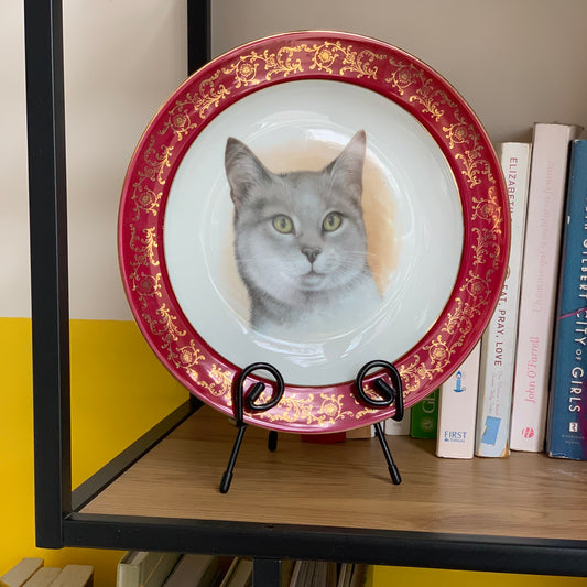 Porcelaine de Limoges - Chat