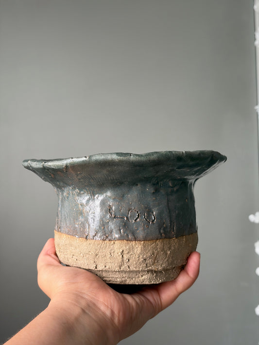 CACHE-POT ARTISANAL EN GRÈS | SIGNÉ LOU
