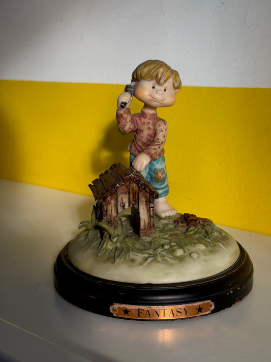 FIGURINE "FANTASY" | RÉSINE VINTAGE