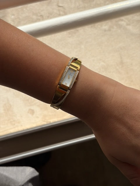 MONTRE BULOVA STRASS DORĂE VINTAGE đ