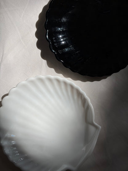Duo de Coupelles Coquillage Noir & Blanc 🖤🤍