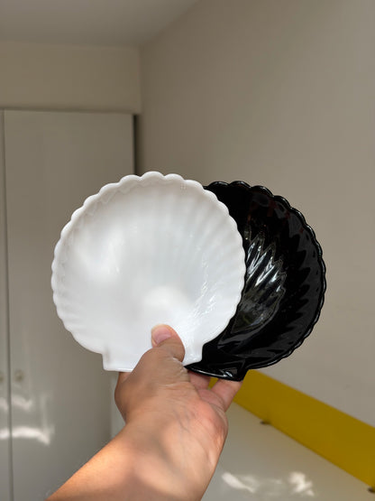 Duo de Coupelles Coquillage Noir & Blanc 🖤🤍