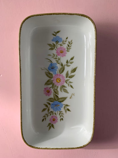 VIDE-POCHE FLEURI PASTEL VINTAGE 🌸