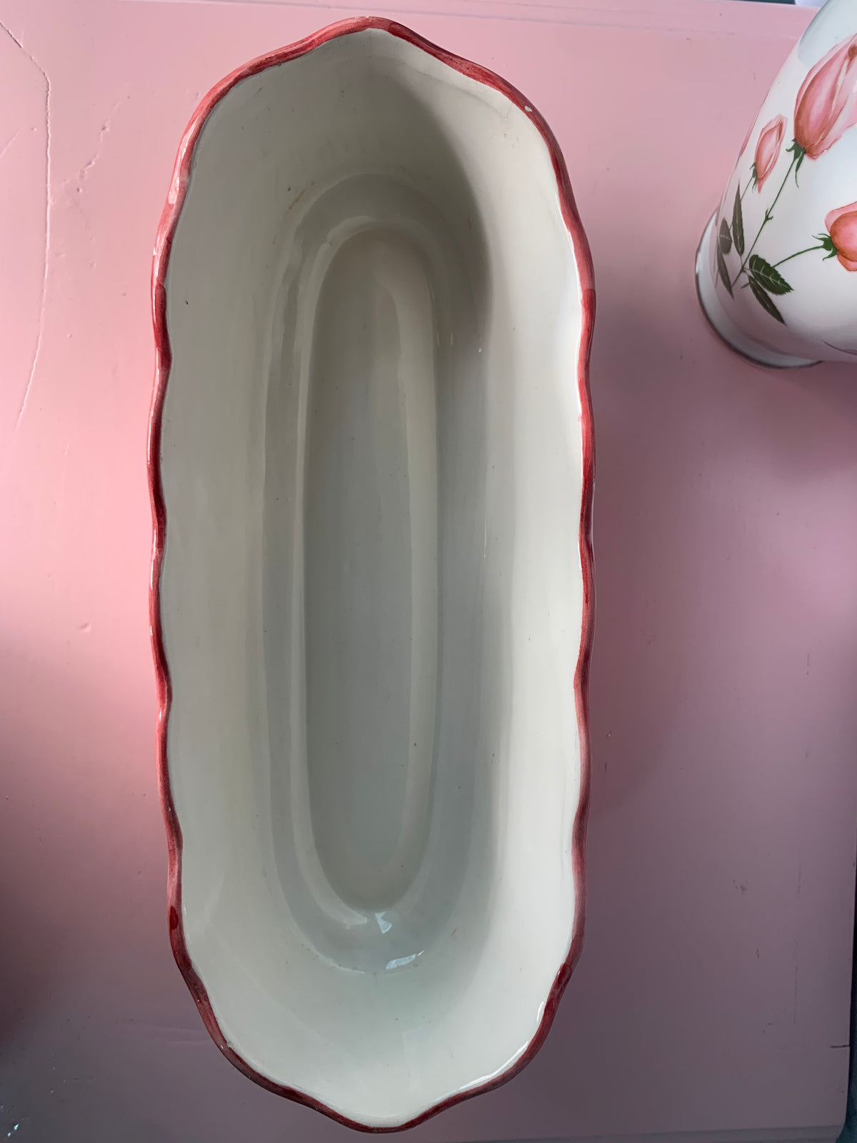 JARDINIÈRE PAYSAGE ROSE VINTAGE 🌷