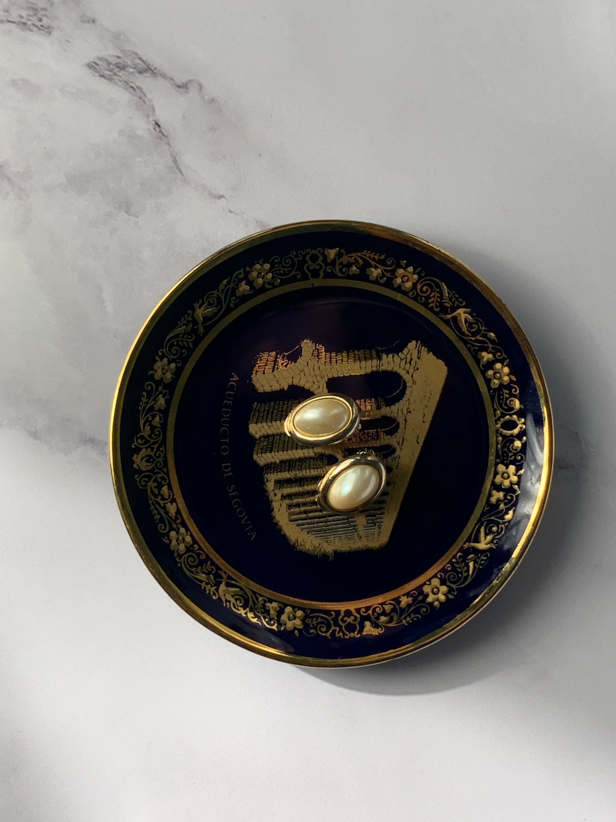 ASSIETTE SOUVENIR SEGOVIA VINTAGE 🏛️