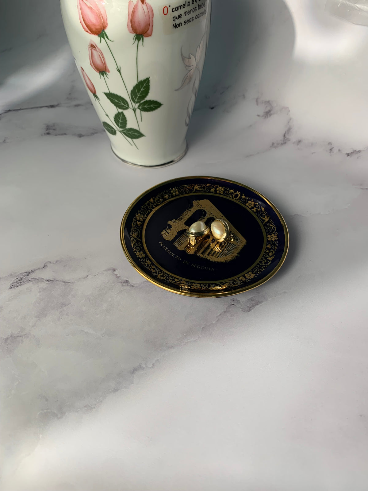ASSIETTE SOUVENIR SEGOVIA VINTAGE 🏛️