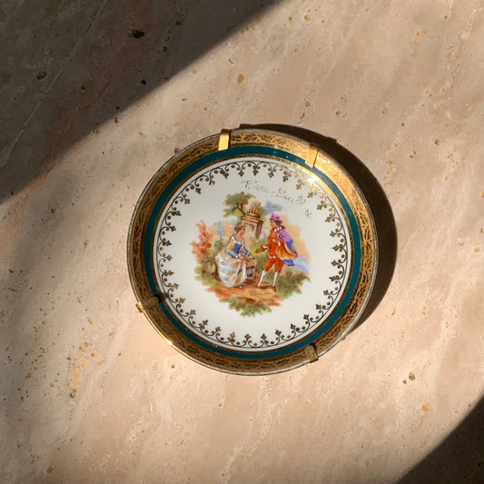 Assiette à bijoux - Porcelaine de Limoges