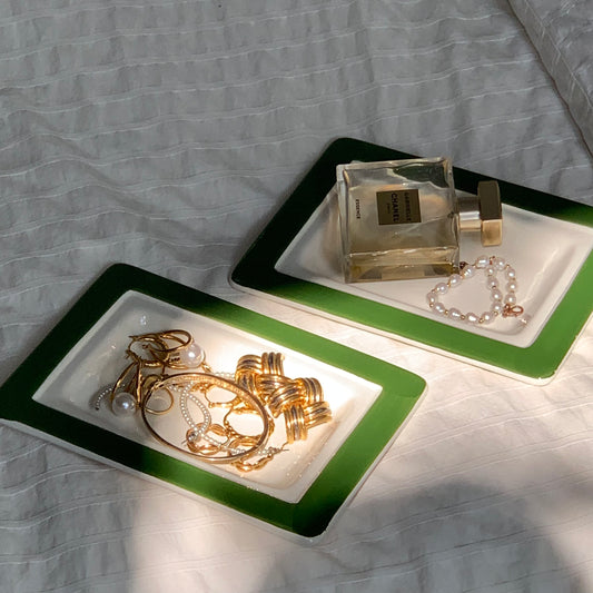 Duo d'assiettes à bijoux  🇮🇹