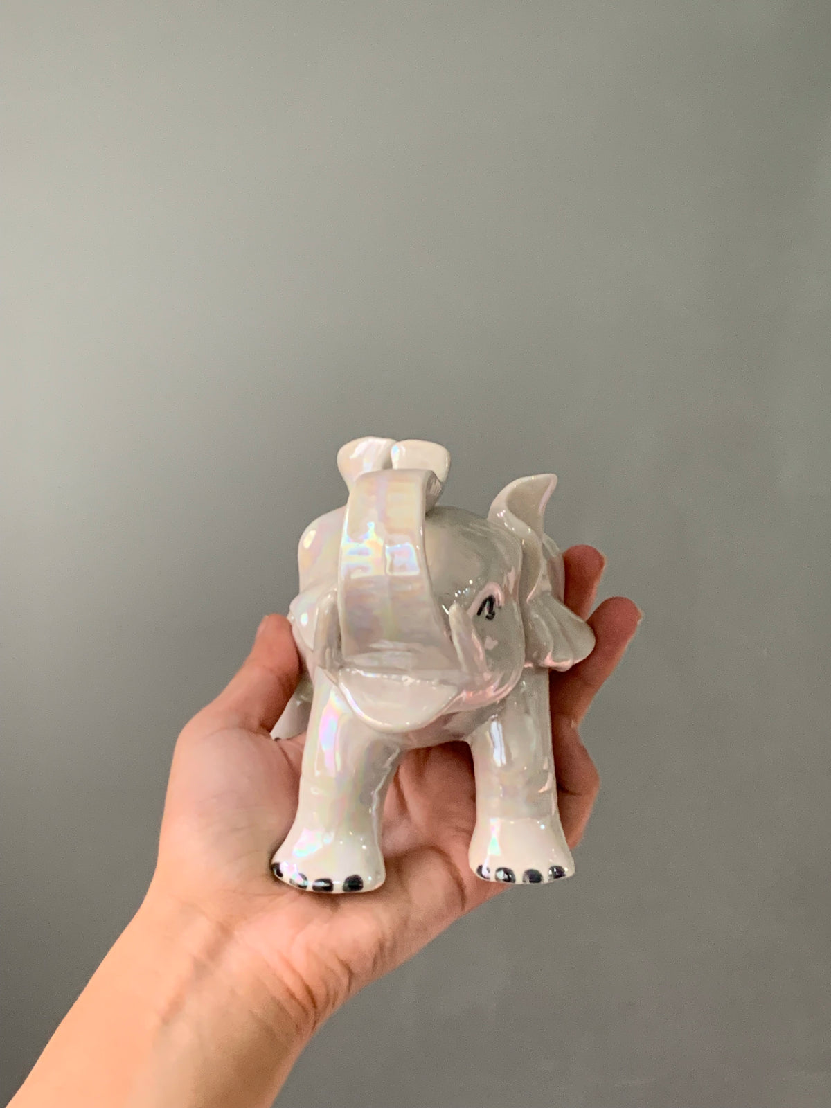 ÉLÉPHANT NACRÉ VINTAGE 🐘💫
