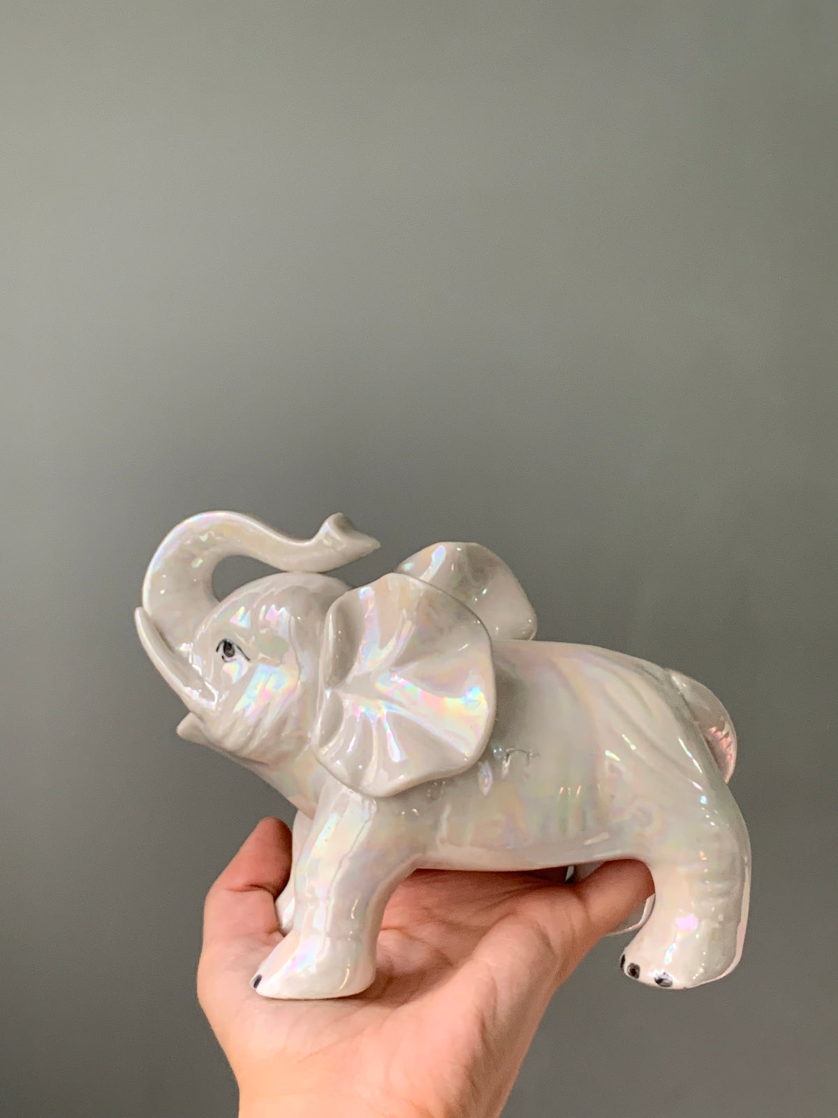 ÉLÉPHANT NACRÉ VINTAGE 🐘💫