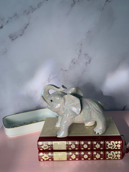 ÉLÉPHANT NACRÉ VINTAGE 🐘💫