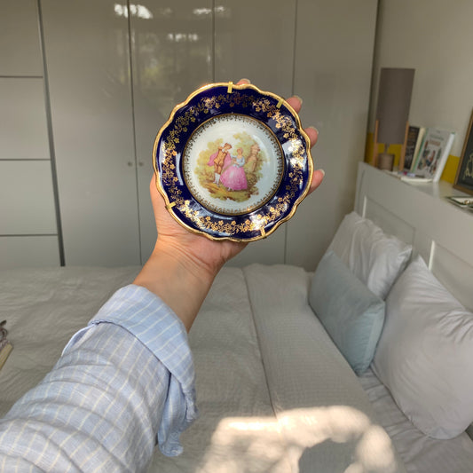 Assiette à bijoux - Porcelaine de Limoges