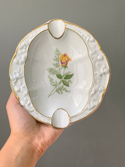 DUO CENDRIERS ROSE DORÉ VINTAGE 🌼