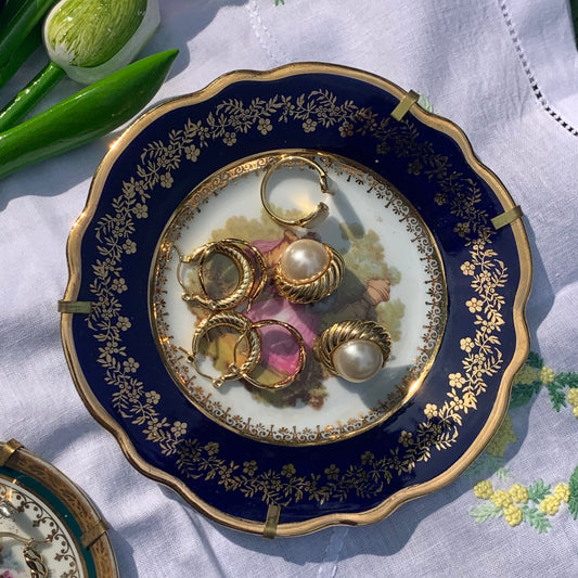 Assiette à bijoux - Porcelaine de Limoges