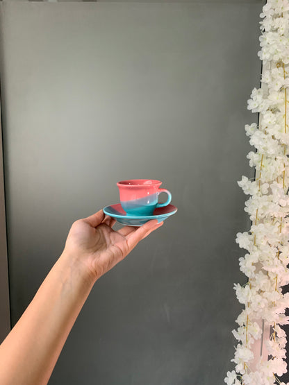 SERVICE TASSES COULEURS VINTAGE ☕🎨