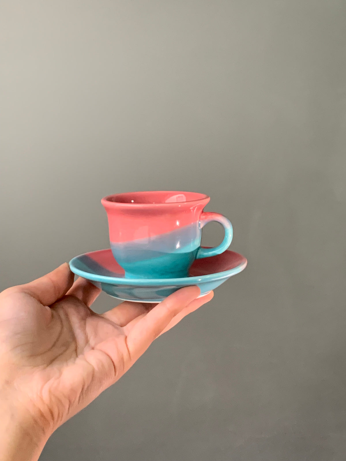 SERVICE TASSES COULEURS VINTAGE ☕🎨