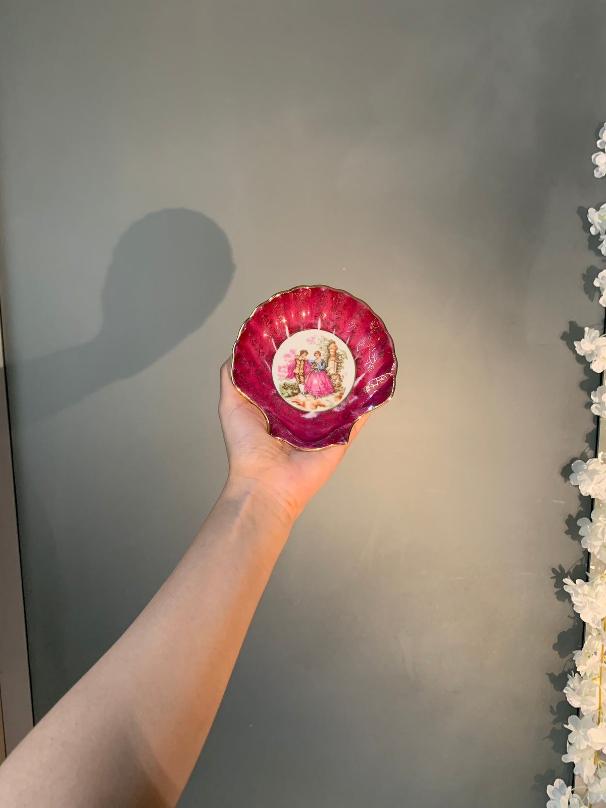 COQUILLE MAGENTA SCÈNE GALANTE VINTAGE 💗