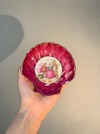 COQUILLE MAGENTA SCÈNE GALANTE VINTAGE 💗