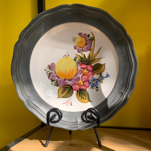 Assiette en porcelaine 🍋