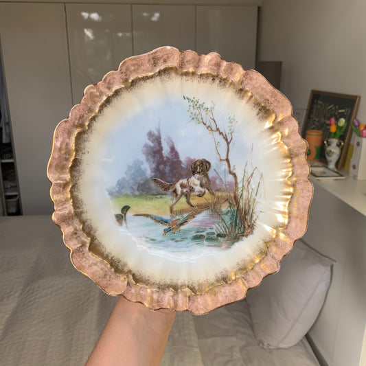 Assiette en porcelaine de Limoges