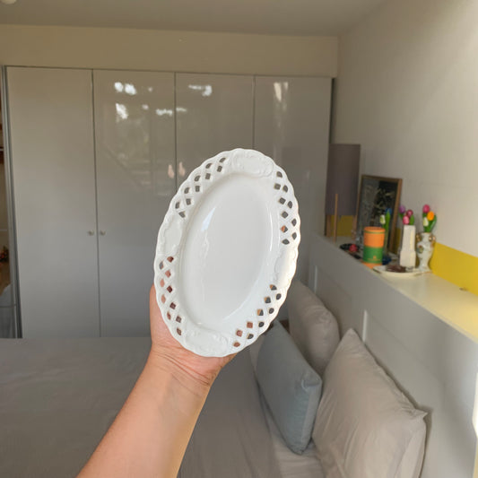 Duo d'assiettes ovales