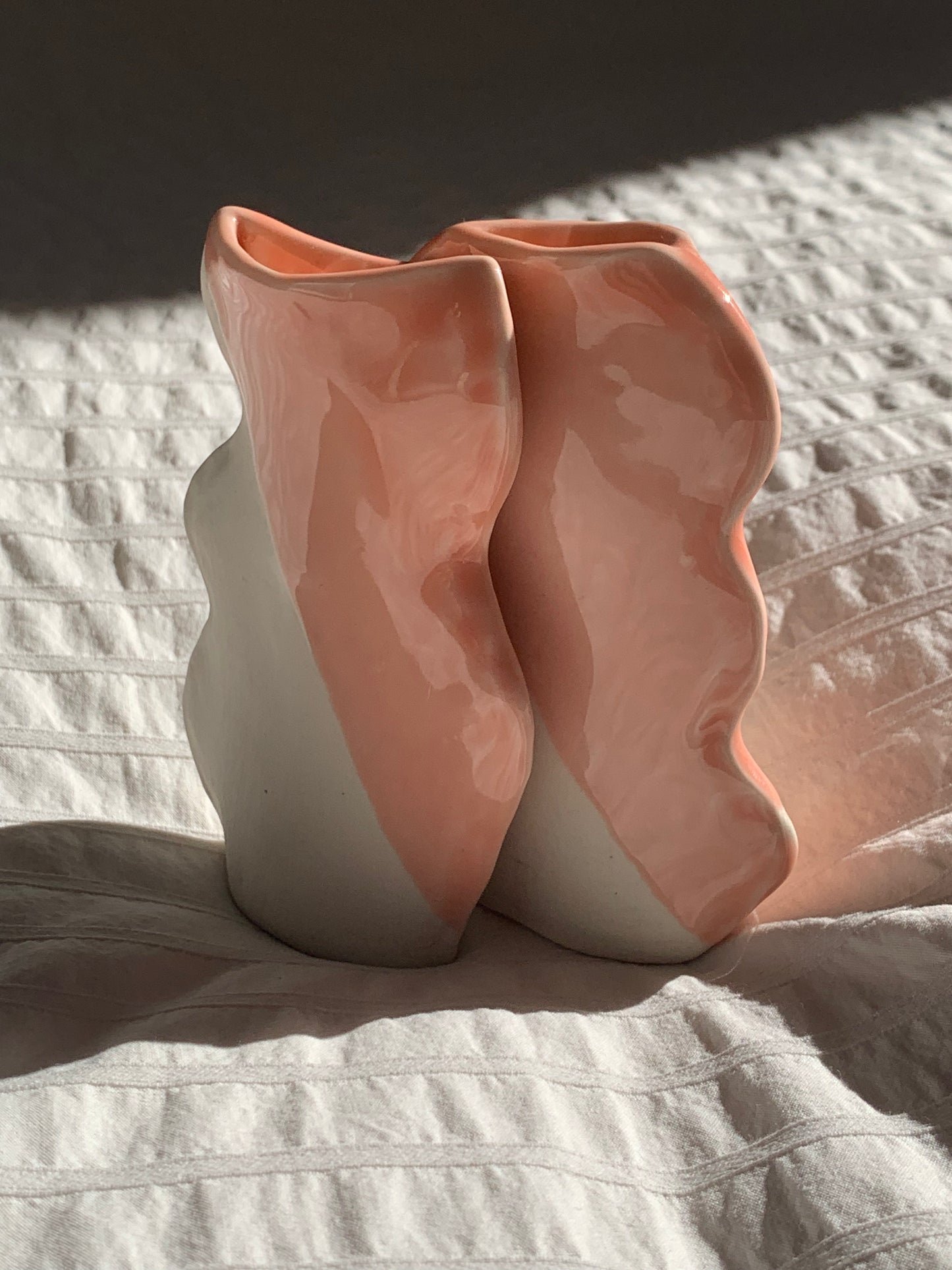 Duo de mini-vases en céramique