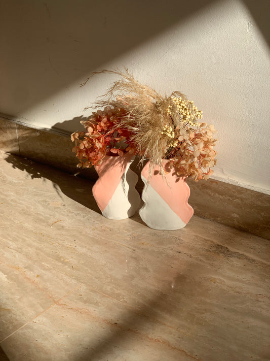 Duo de mini-vases en céramique