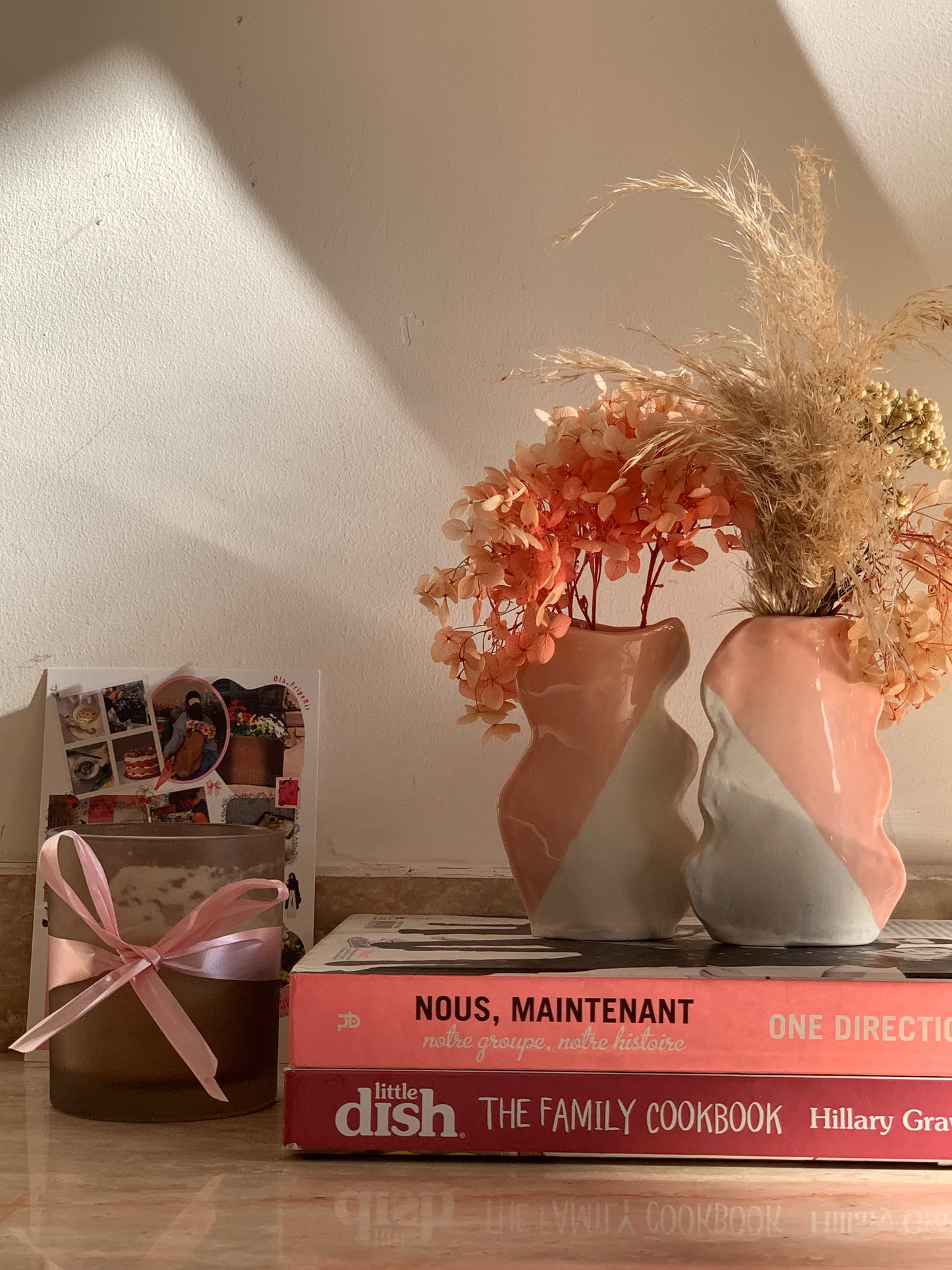 Duo de mini-vases en céramique