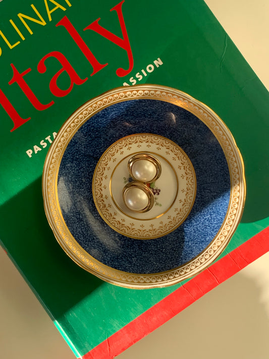 Assiette en porcelaine fine Ainsley