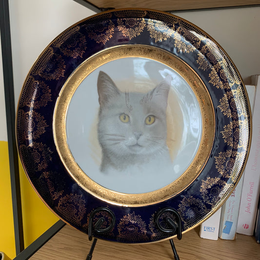 Porcelaine de Limoges - Chat
