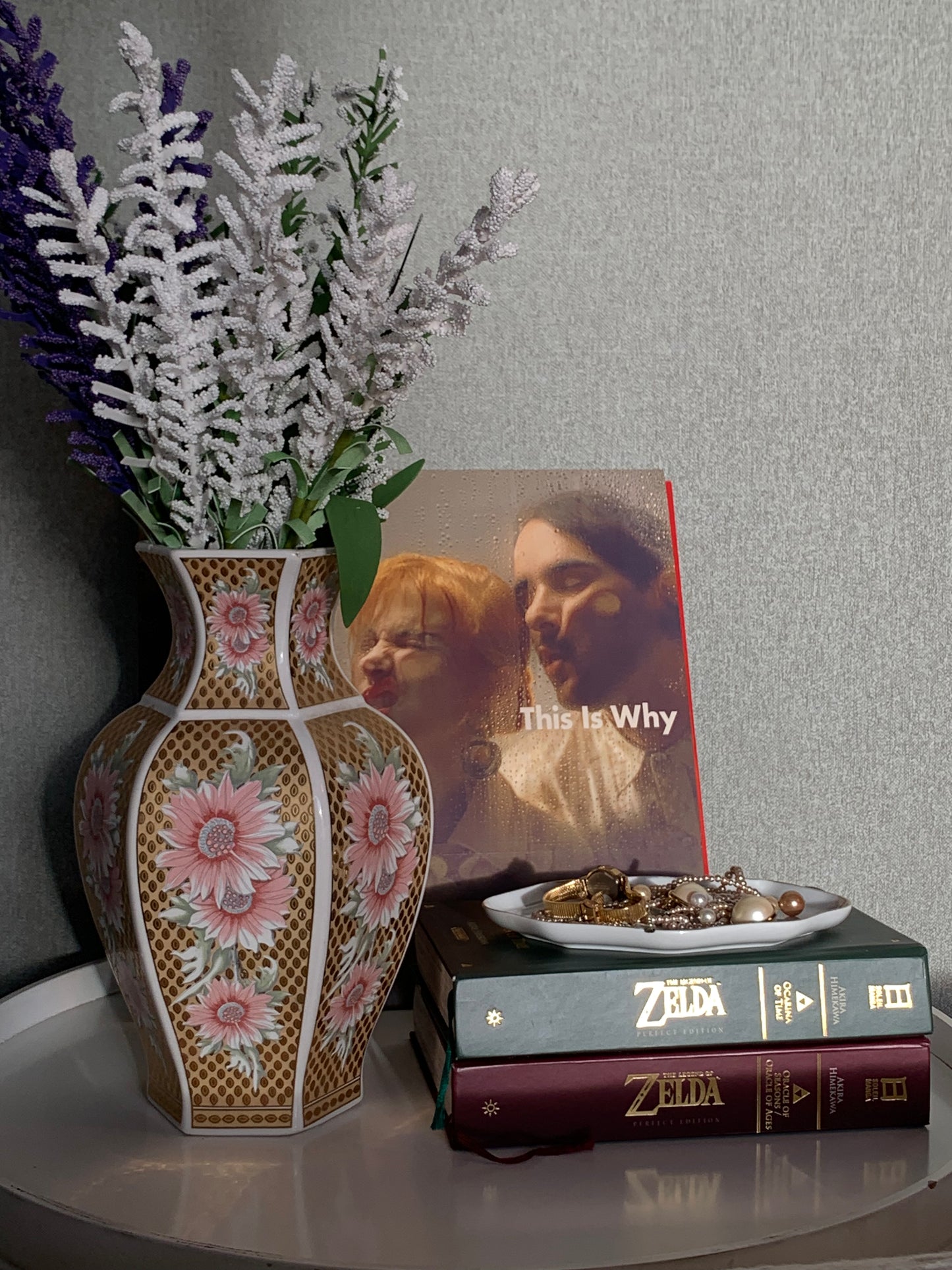 Grand vase en porcelaine italienne