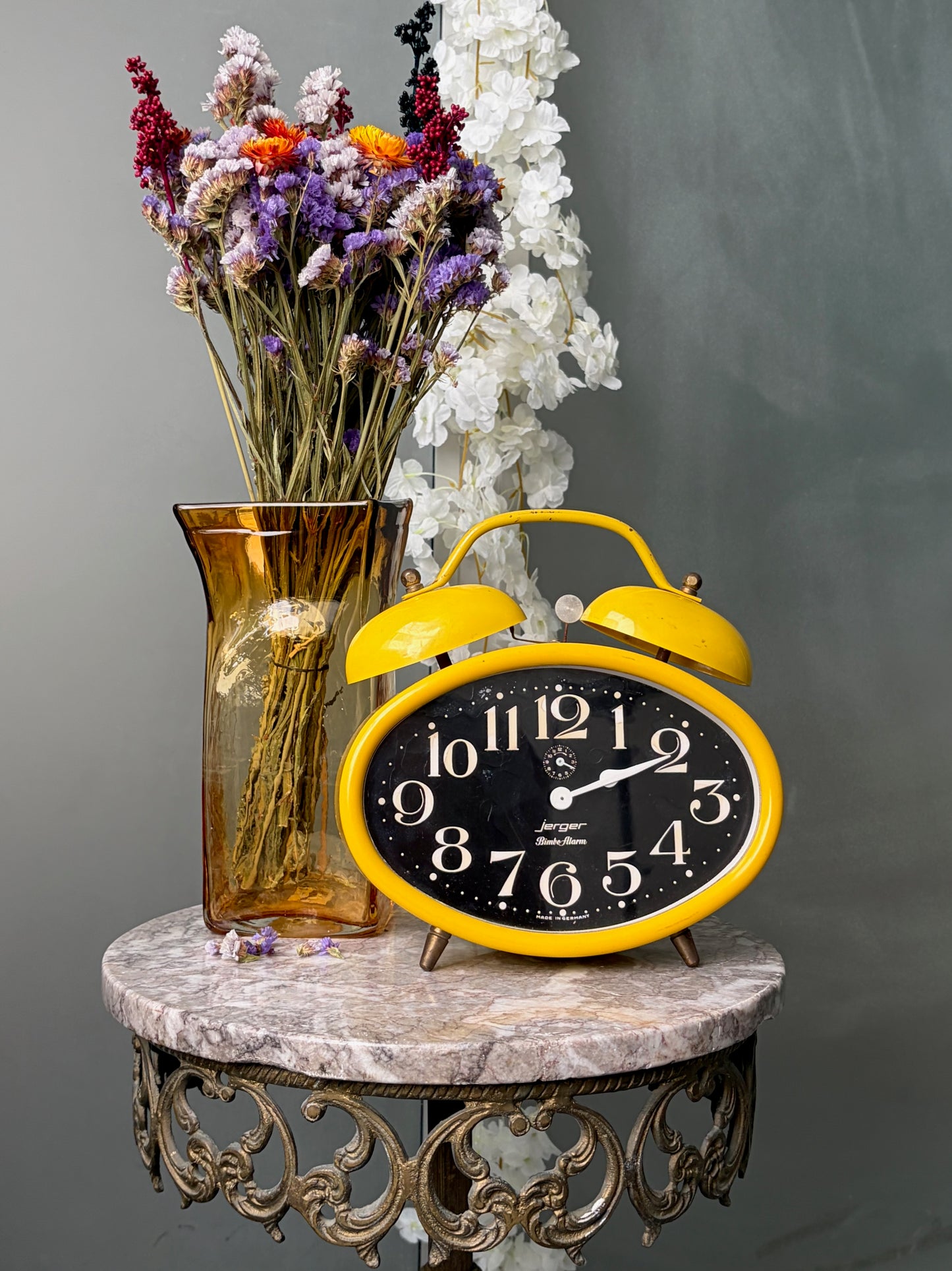 RÉVEIL VINTAGE JAUNE | JERGER BIMBO ALARM ⏰☀️