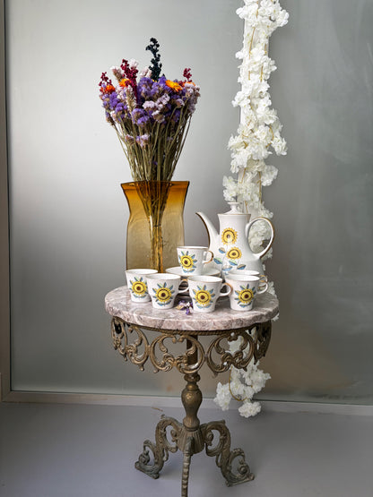 SERVICE À THÉ VINTAGE | TOURNESOLS