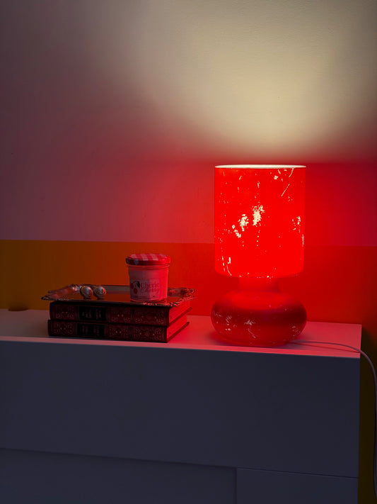 LAMPE IKEA LYKTA 90s VINTAGE  | ROUGE ❤️