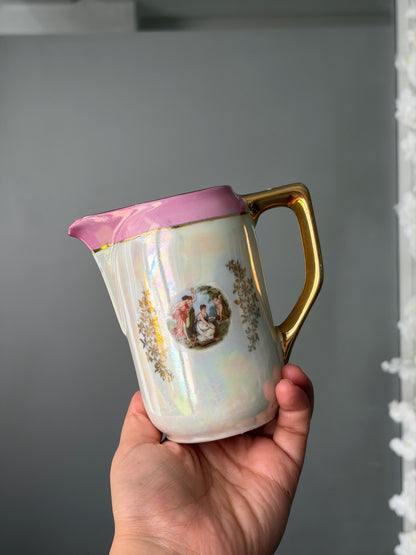 SERVICE À THÉ VINTAGE | SCÈNES MYTHOLOGIQUES ROSES 💕🏛️