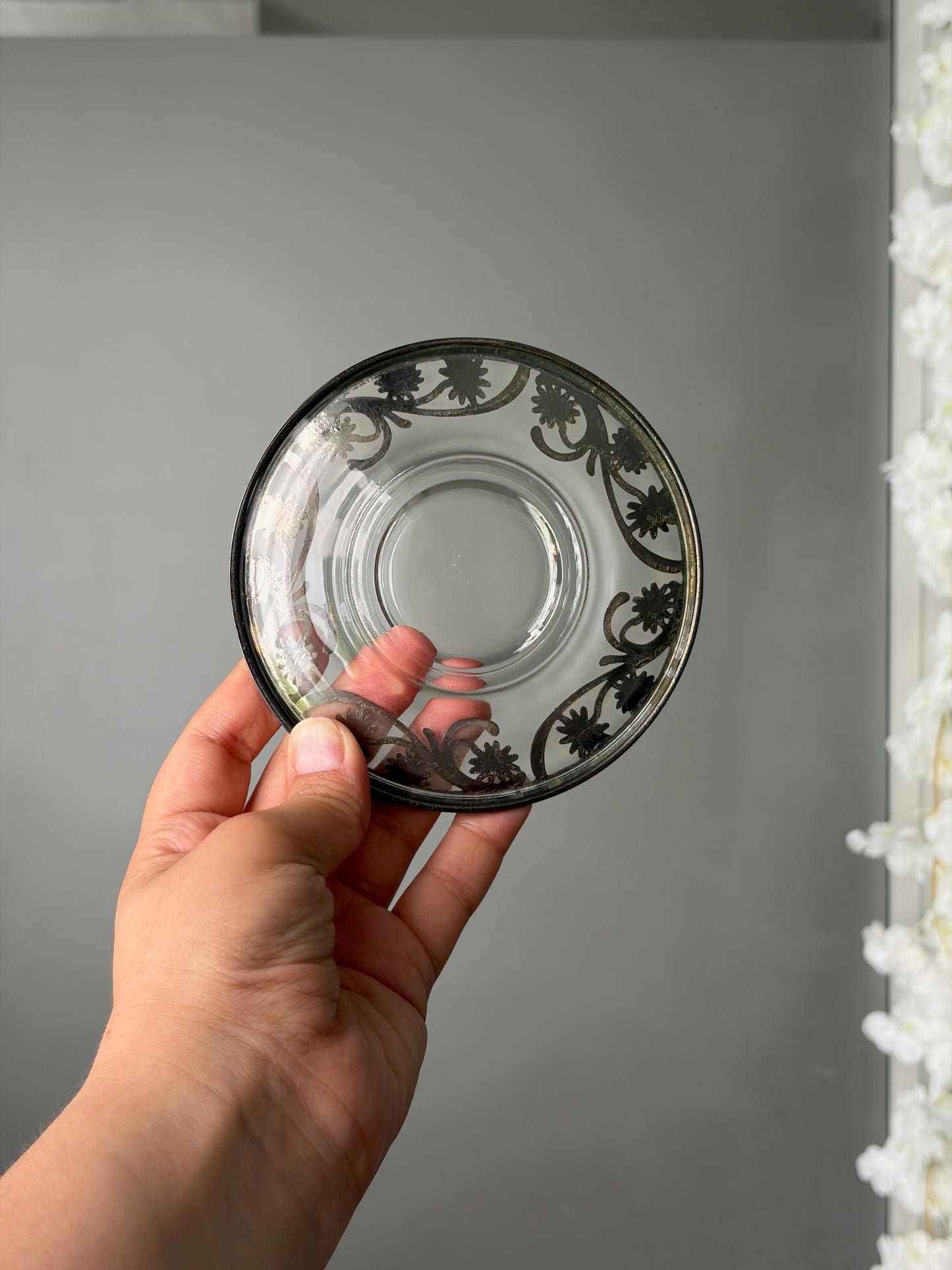 SET 3 TASSES VINTAGE | SUPPORTS FILIGRANE NOIR ☕🖤