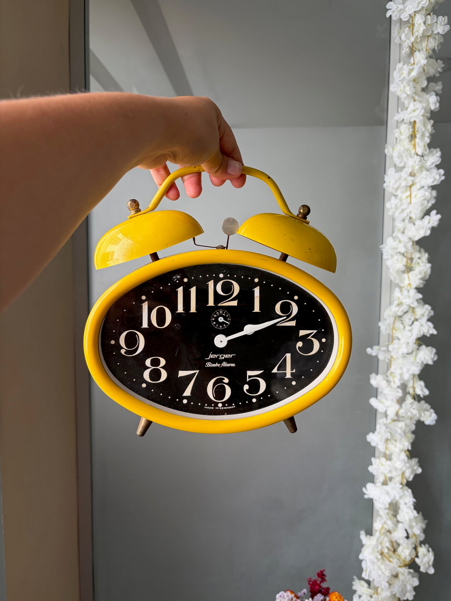 RÉVEIL VINTAGE JAUNE | JERGER BIMBO ALARM ⏰☀️