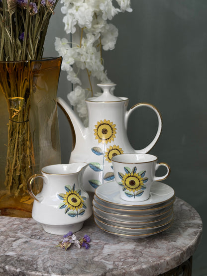 SERVICE À THÉ VINTAGE | TOURNESOLS