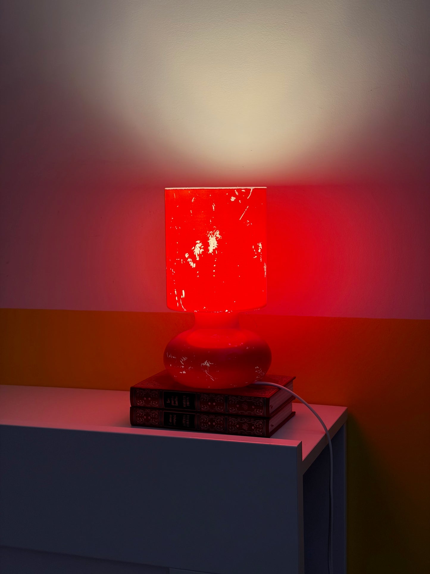 LAMPE IKEA LYKTA 90s VINTAGE  | ROUGE ❤️