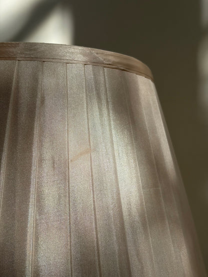 LAMPE GOLDEN PINK 🎀 BAROQUE VINTAGE | BRONZE DORÉ & PORCELAINE FLEURIE