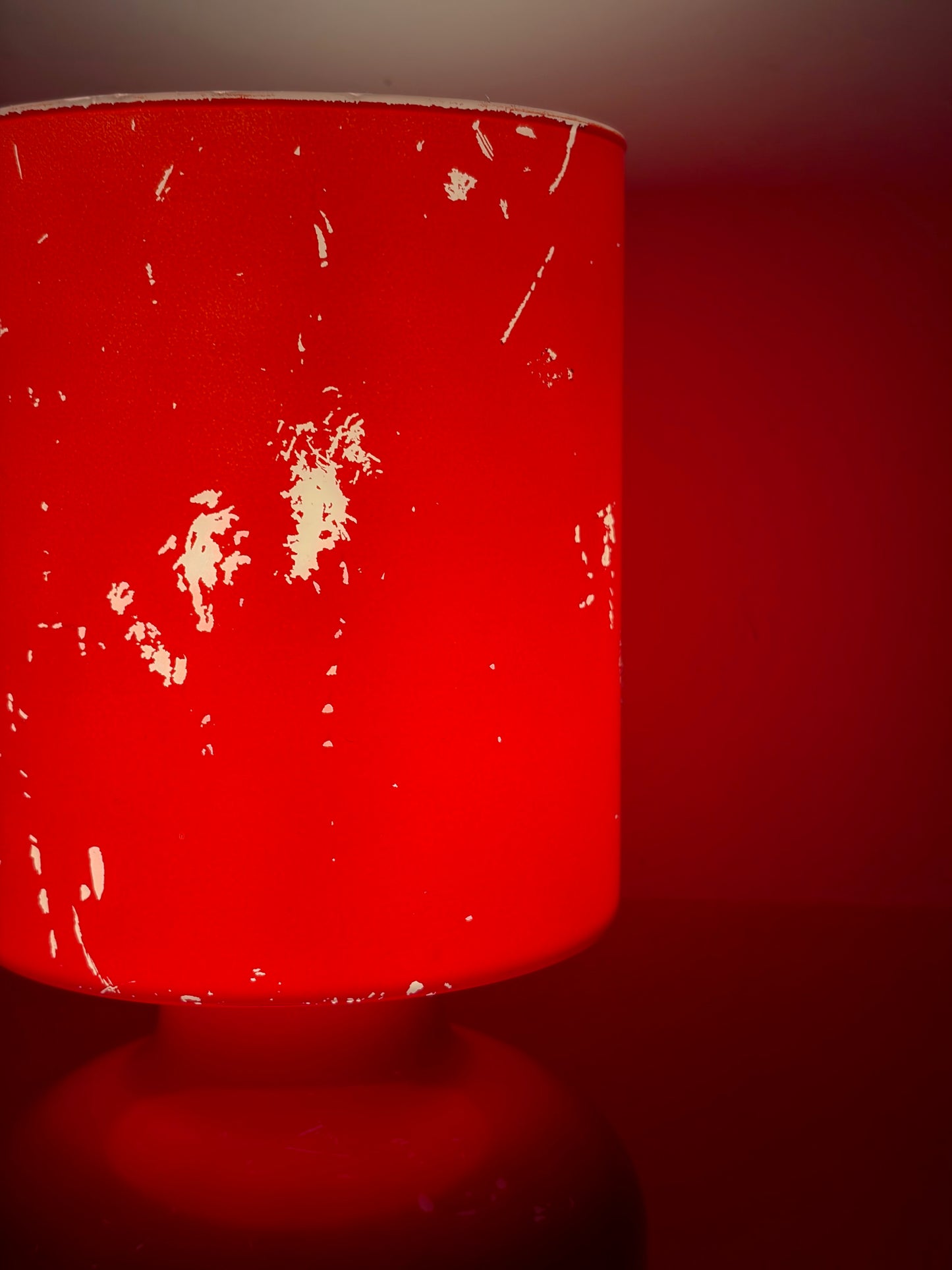 LAMPE IKEA LYKTA 90s VINTAGE  | ROUGE ❤️
