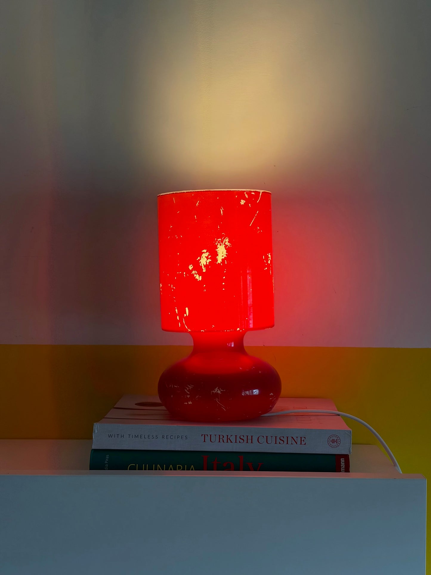 LAMPE IKEA LYKTA 90s VINTAGE  | ROUGE ❤️