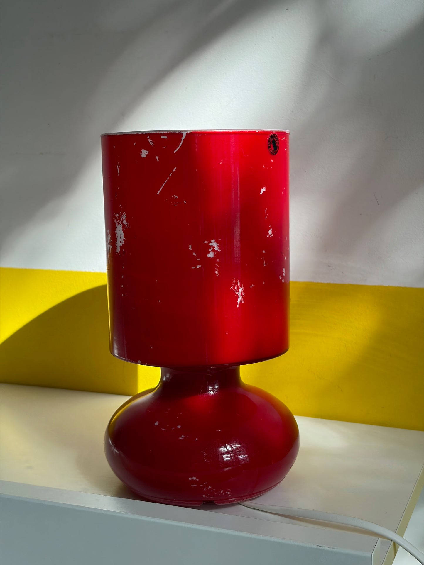LAMPE IKEA LYKTA 90s VINTAGE  | ROUGE ❤️